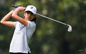 Indian female amateur deaf golfer, talented Diksha Dagar